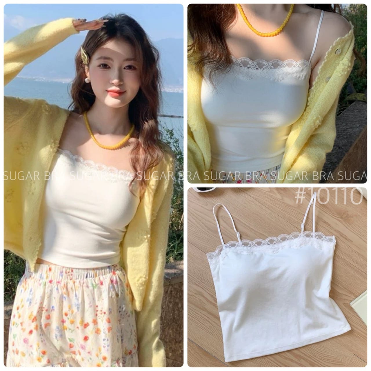 Shira Lace Padded Sugar Bra