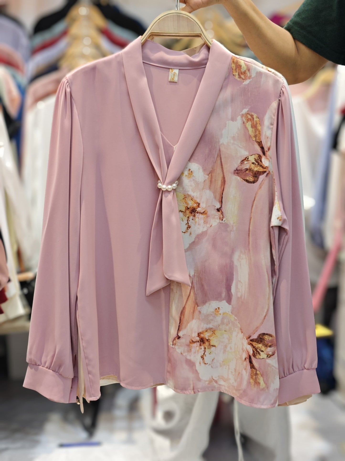 Imported Luxe Aera Floral Top