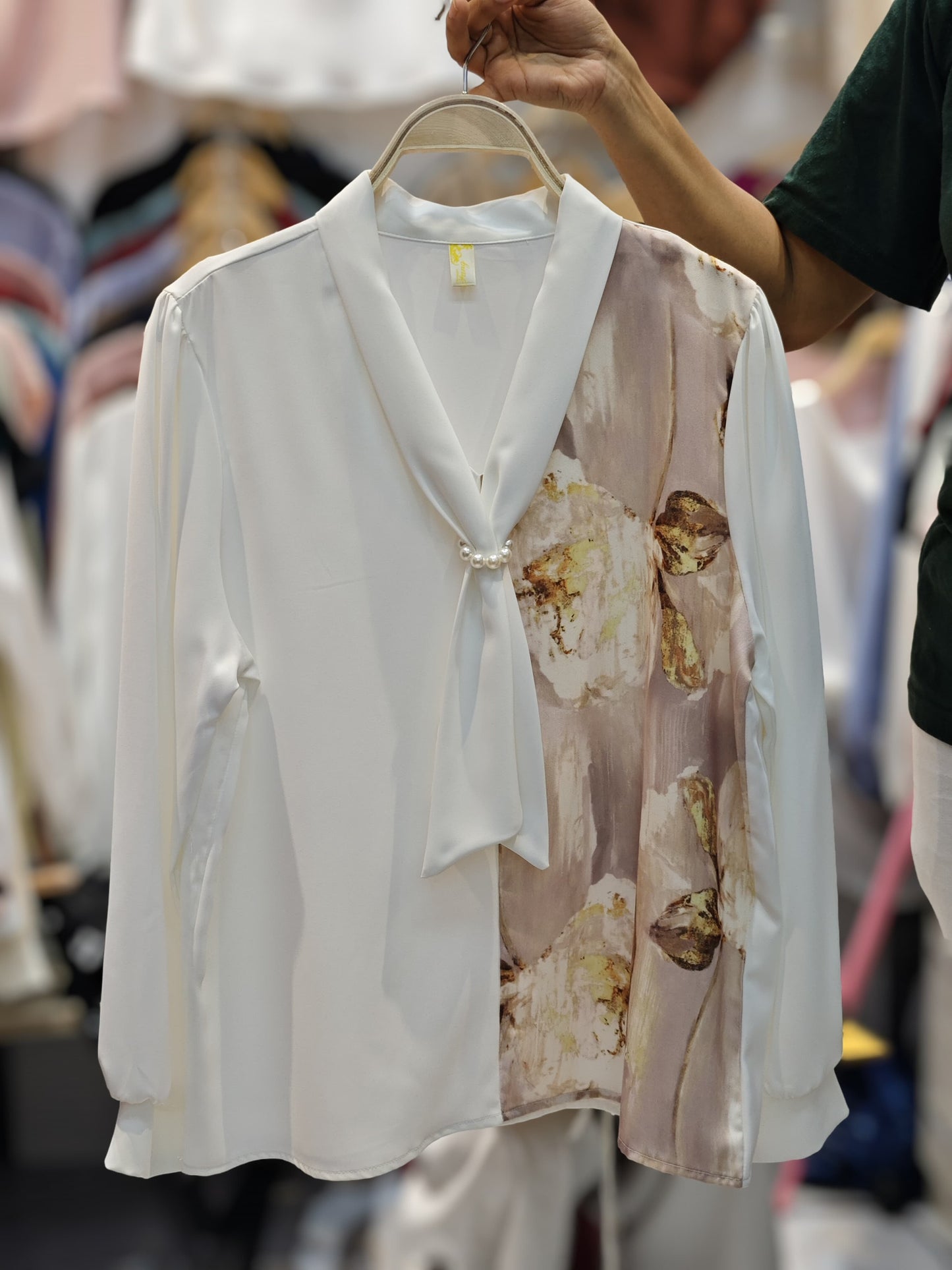 Imported Luxe Aera Floral Top