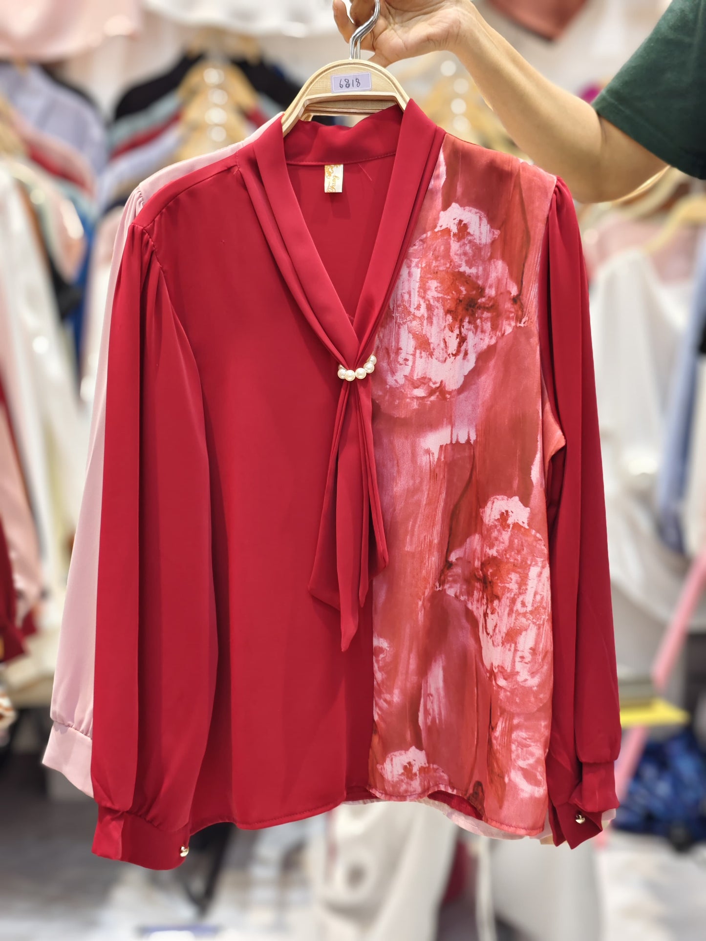 Imported Luxe Aera Floral Top