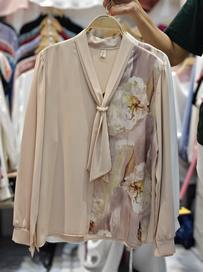 Imported Luxe Aera Floral Top