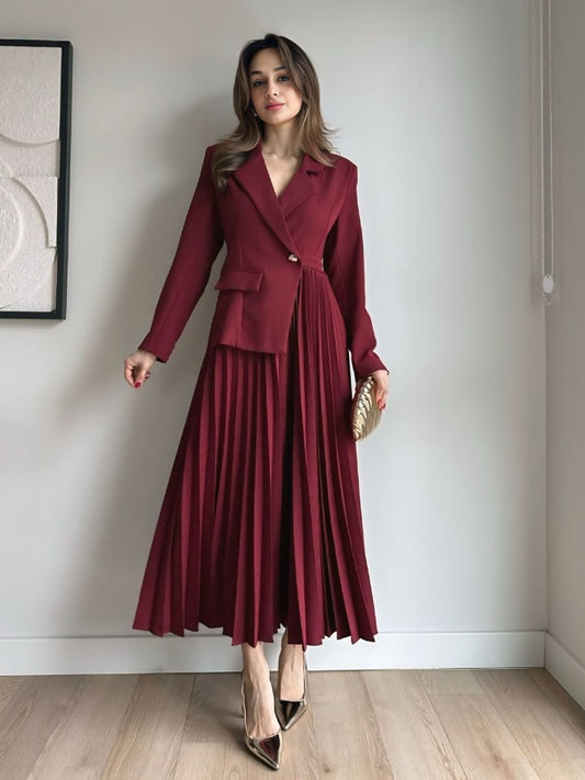 Polly Premium Pleated Dress