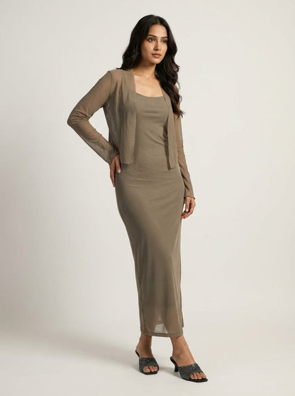 Laura 2 Piece Bodycon with Shrug