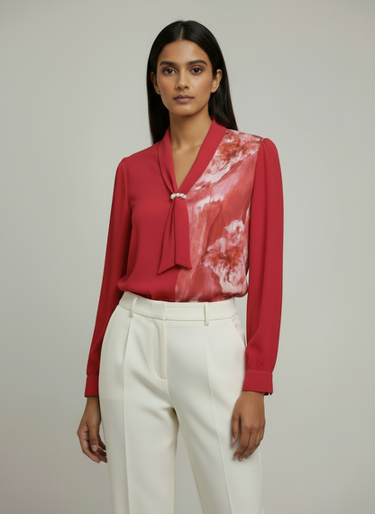 Imported Luxe Aera Floral Top