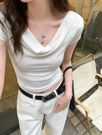 Isabella Cowl Neck Top