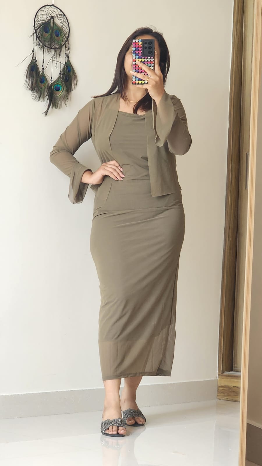 Laura 2 Piece Bodycon with Shrug