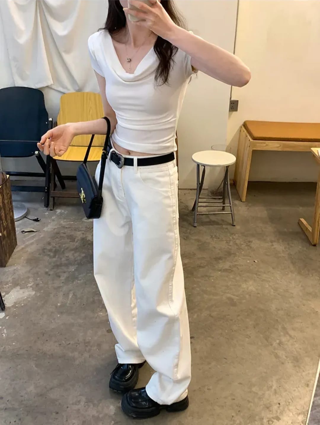 Isabella Cowl Neck Top