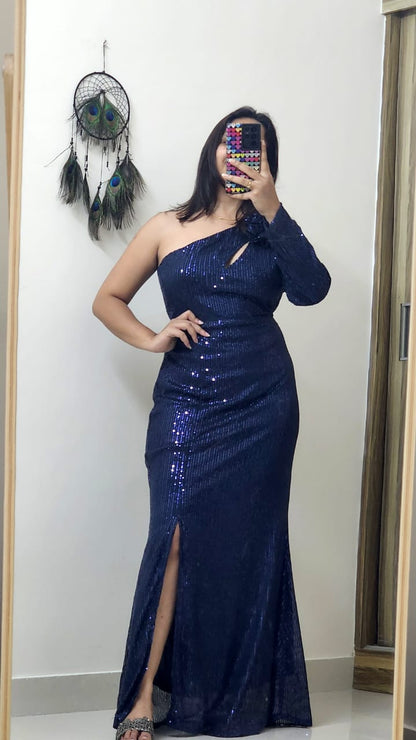 Reyza Sequined Long Maxi