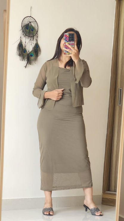 Laura 2 Piece Bodycon with Shrug